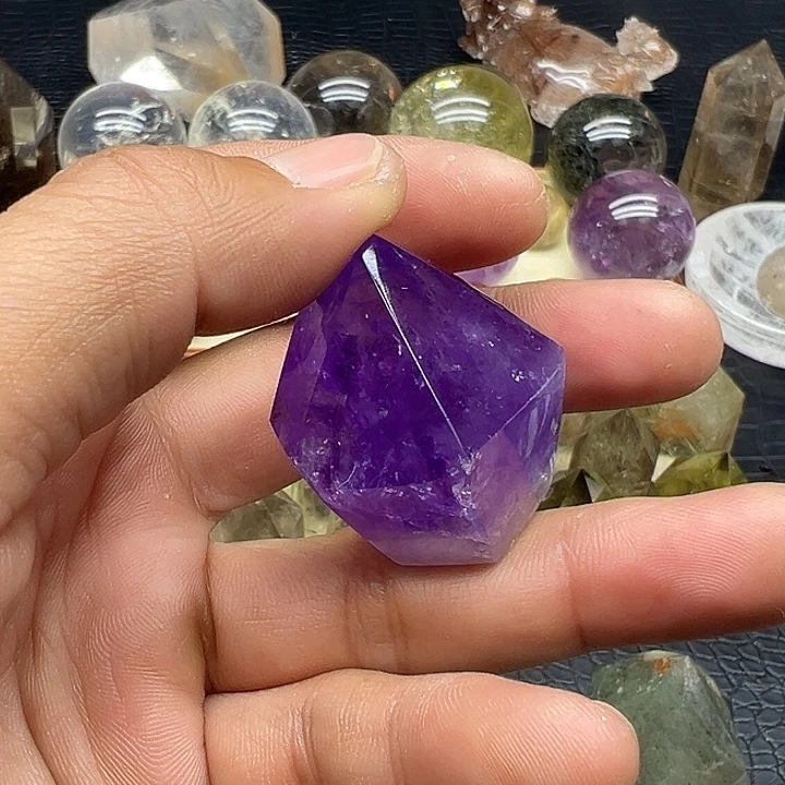 水晶未镶嵌珠宝半成品144