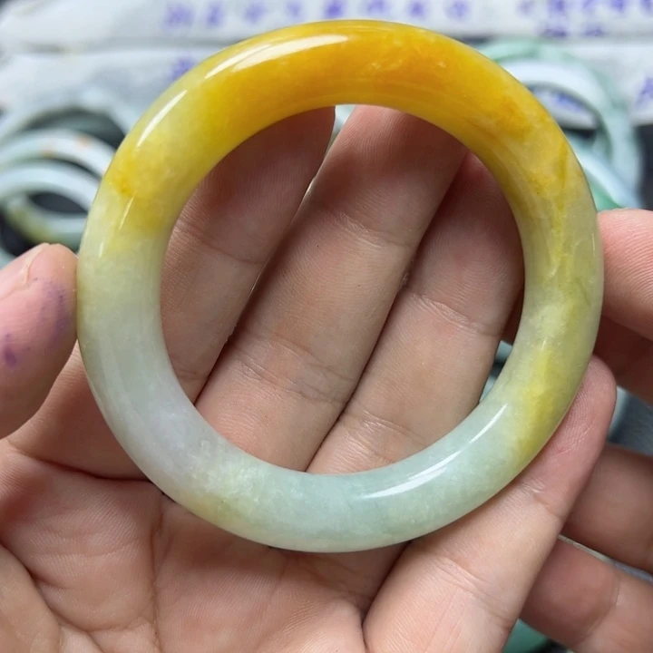 水***月定制翡翠未镶嵌54