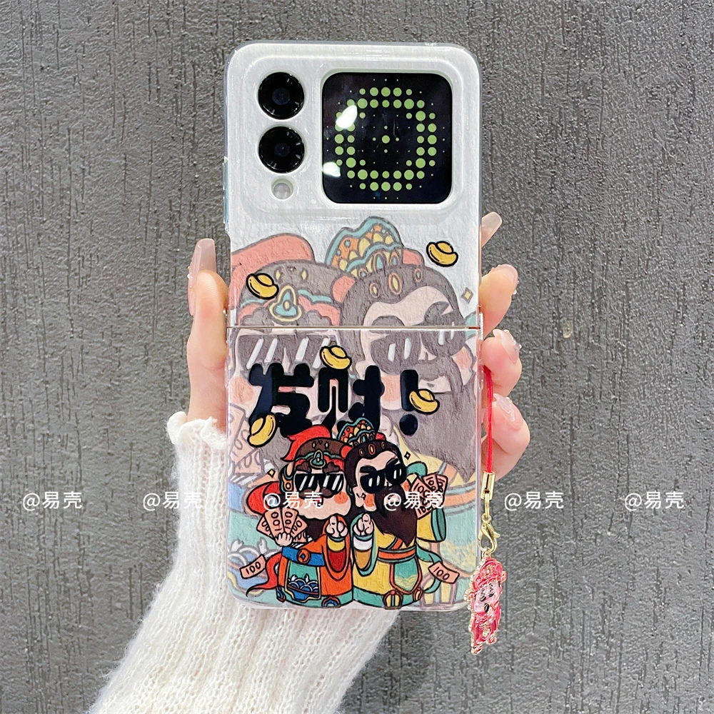 新款折叠适用于华为novaflip手机壳nova Flip女款防摔创意保护套