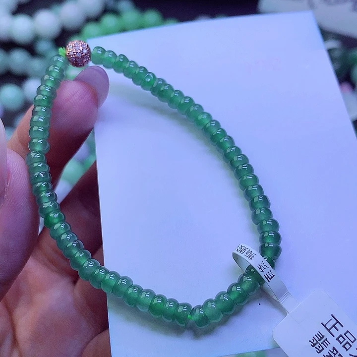 【闪购商品】翡翠未镶嵌毛衣链