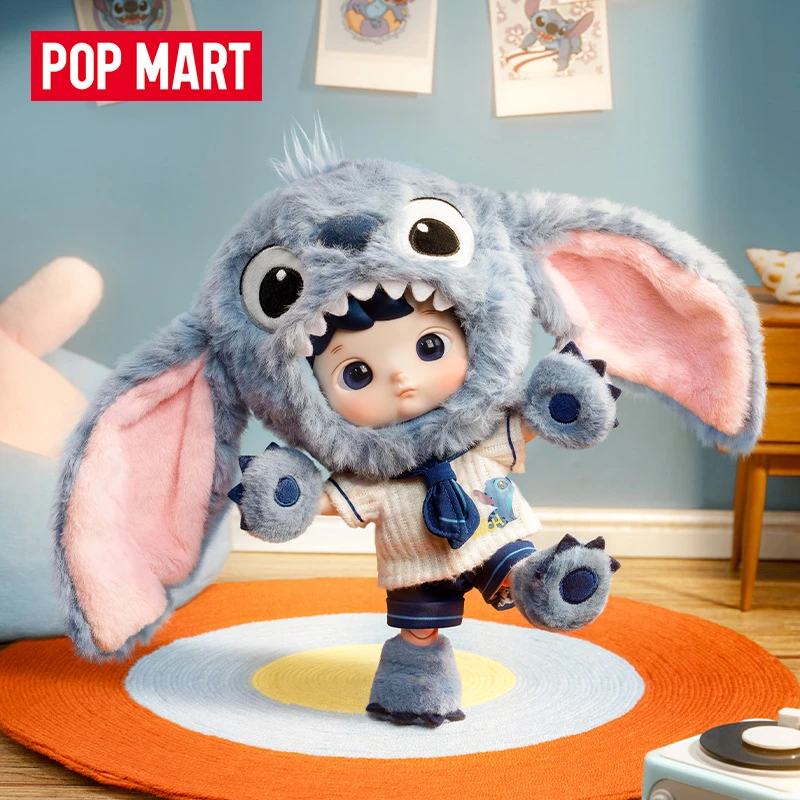 泡泡玛特HACIPUPU 史迪奇1/8可动人偶bjd