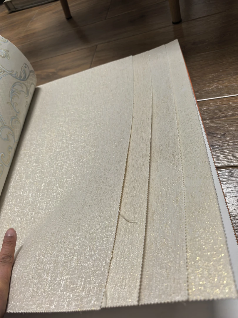 88号本彩经线色织壁布