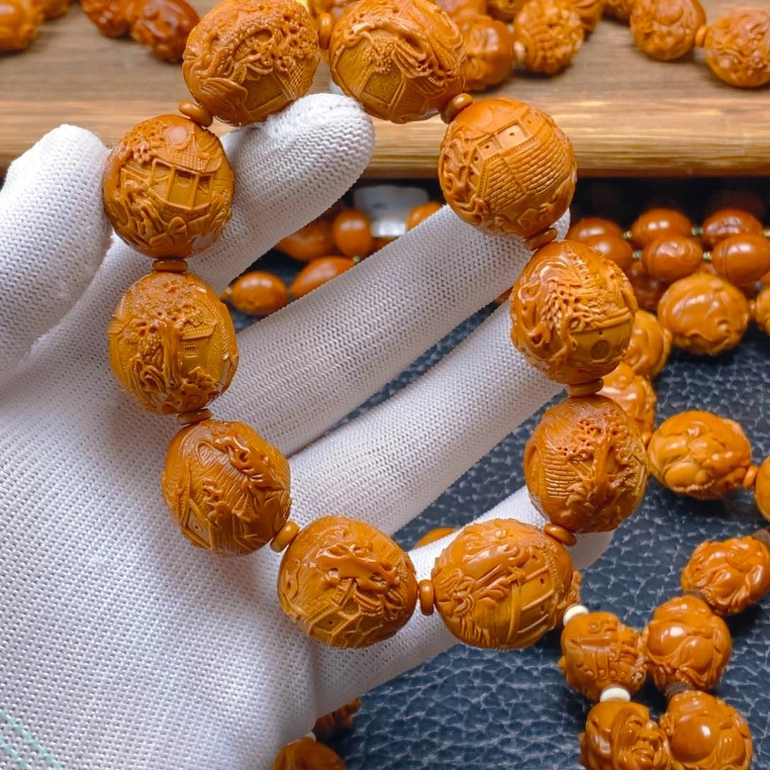 手串/手链橄榄核曹华老师2.35×2.4苏州园林