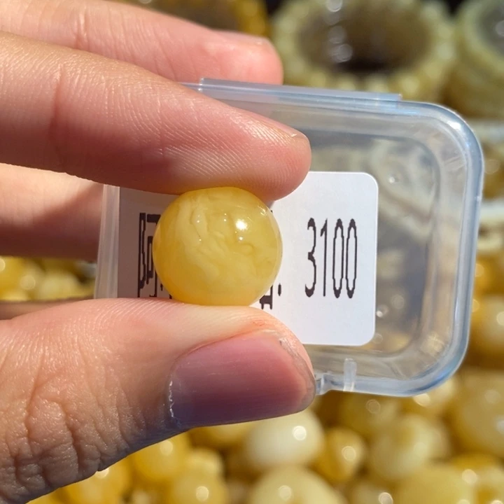 琥珀未镶嵌珠宝奇石3100