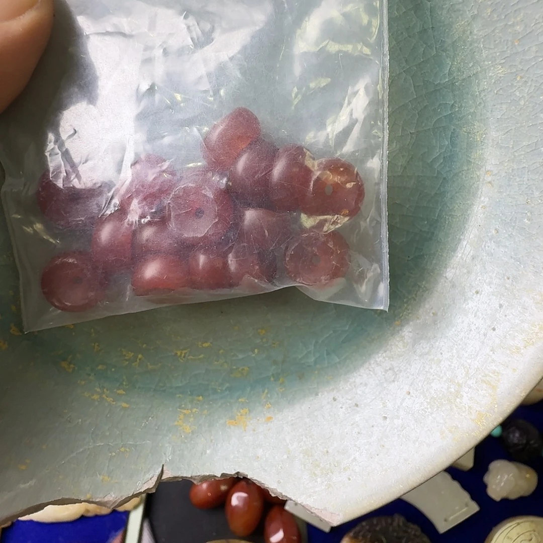 瓷片恭喜发财一路长虹