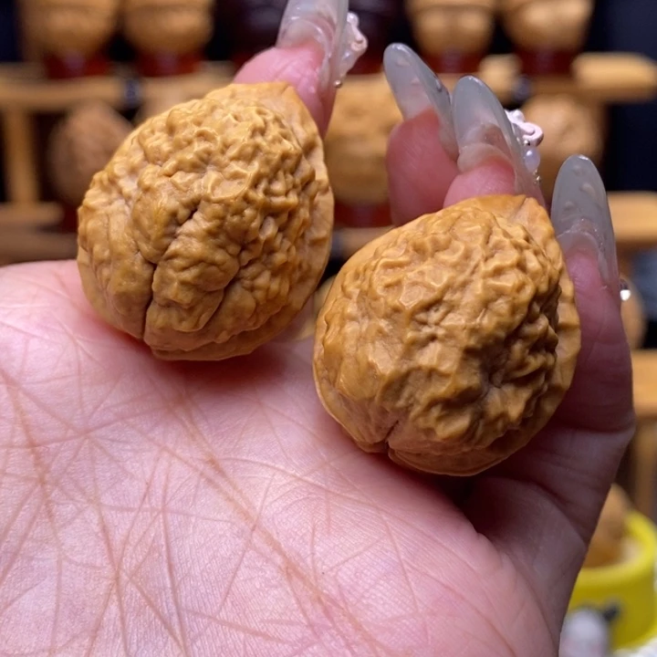 文玩核桃把件云石舍利27号28尺