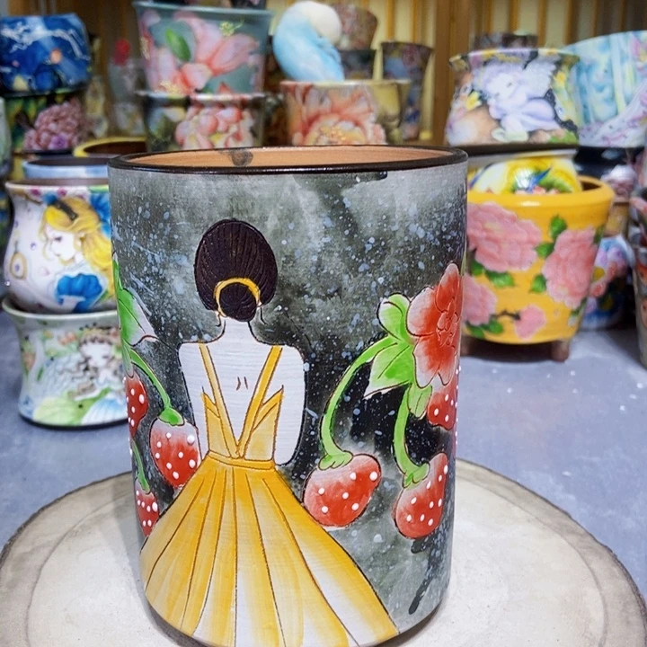 景德镇艺术手绘作品