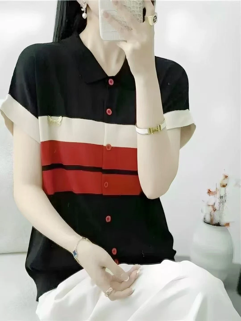 夏季开衫轻奢高级小众女装独特漂亮小衫透气时尚