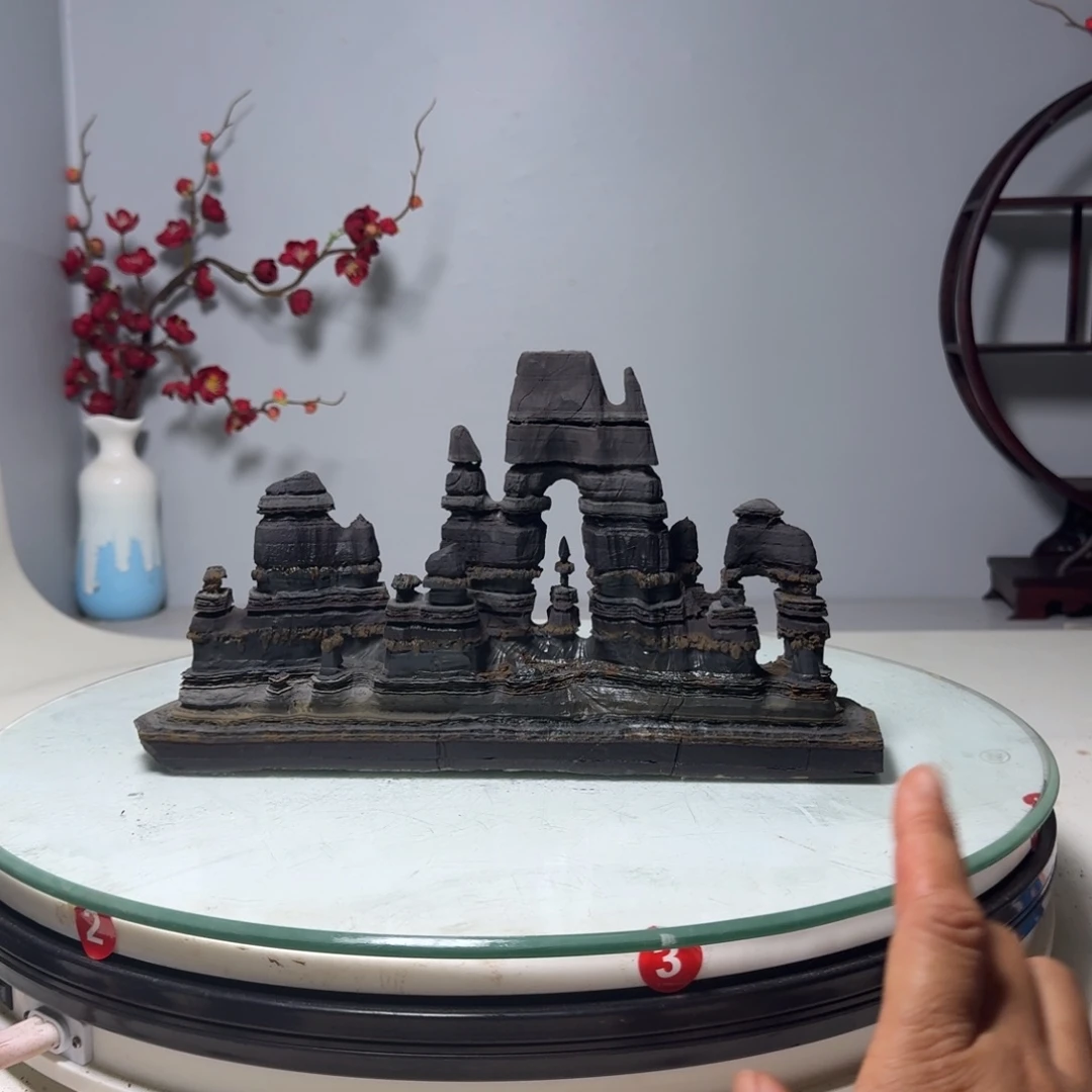 飞***哥石材灵璧石精品摆件