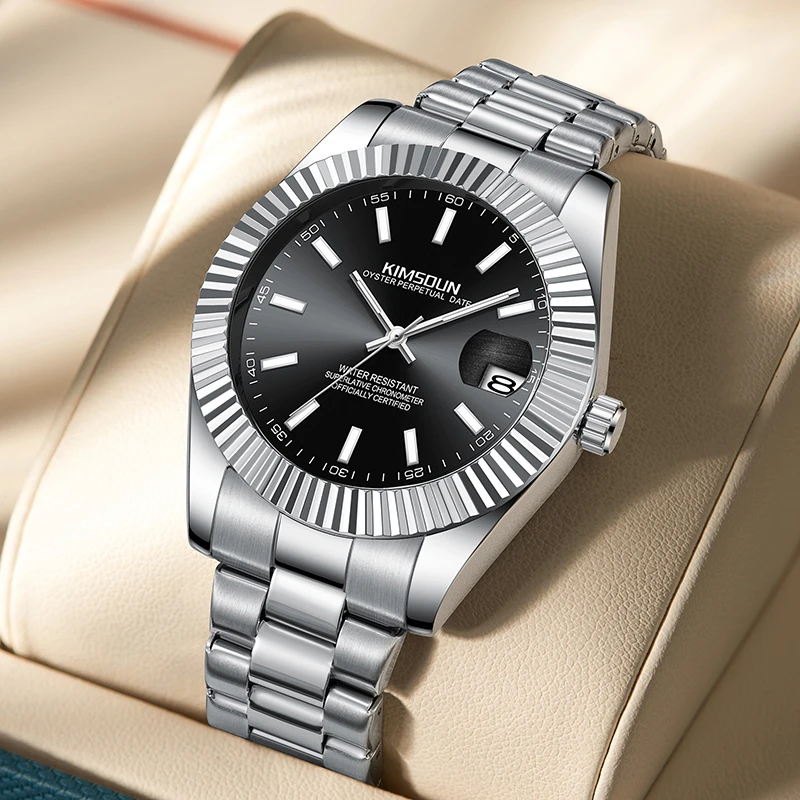 【云仓专柜】正品日志全自动镂空男士手表气质时尚防水经典男款腕表