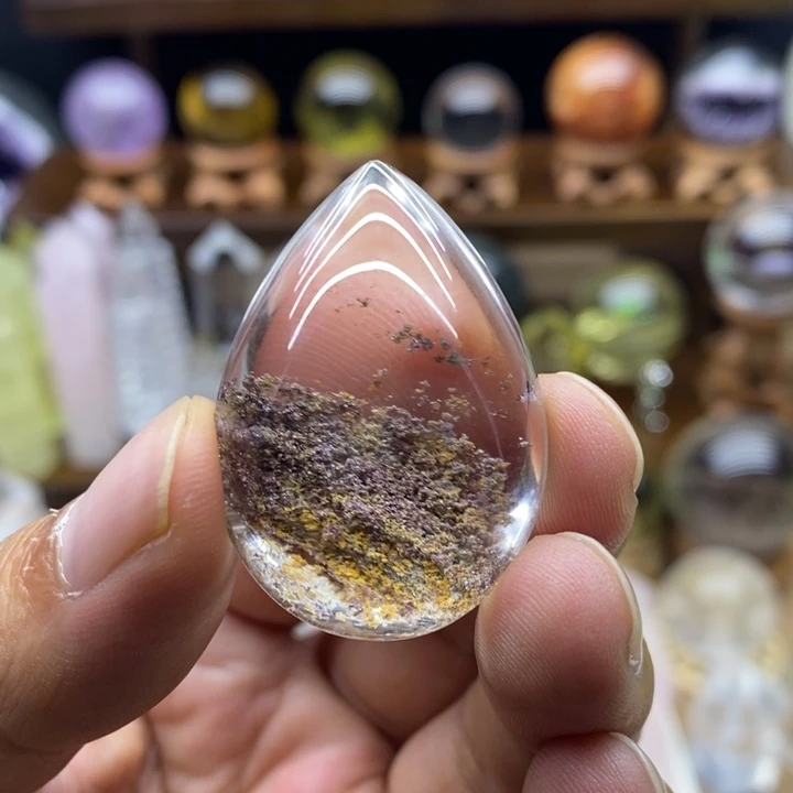 天然四季幽灵吊坠摆件18