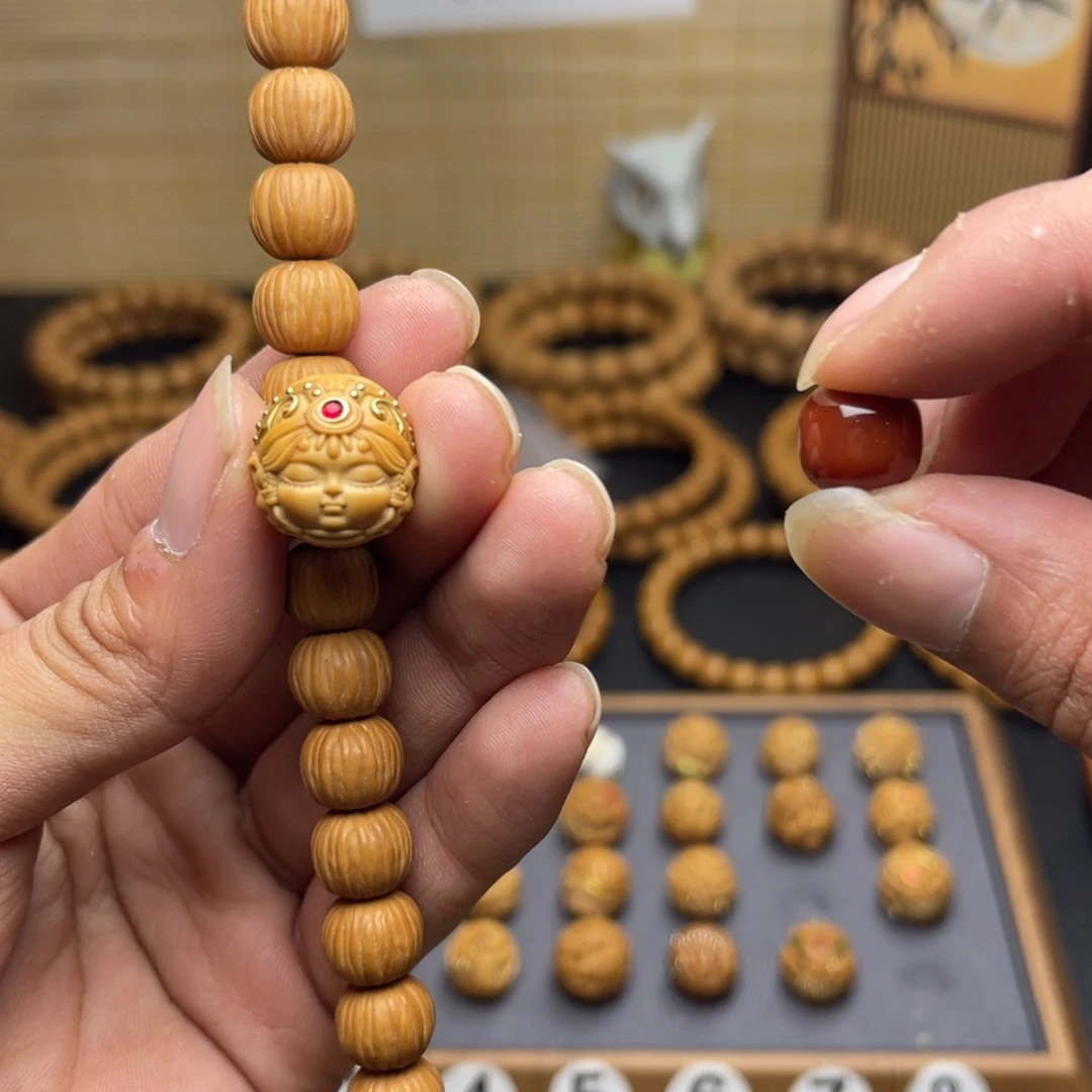 锦***安猴头核桃手串猴头