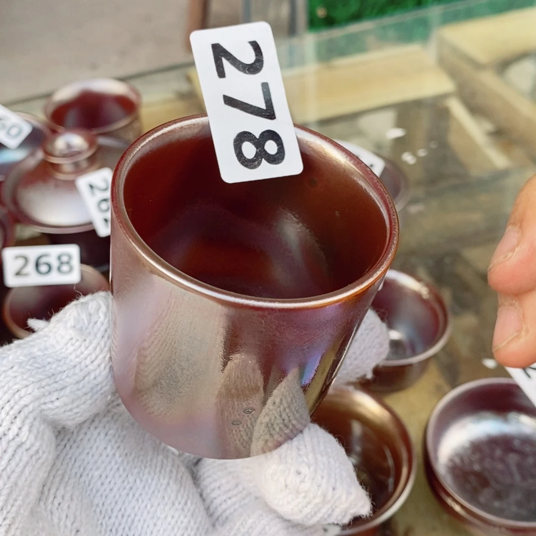 柴烧茶具套杯子被抢