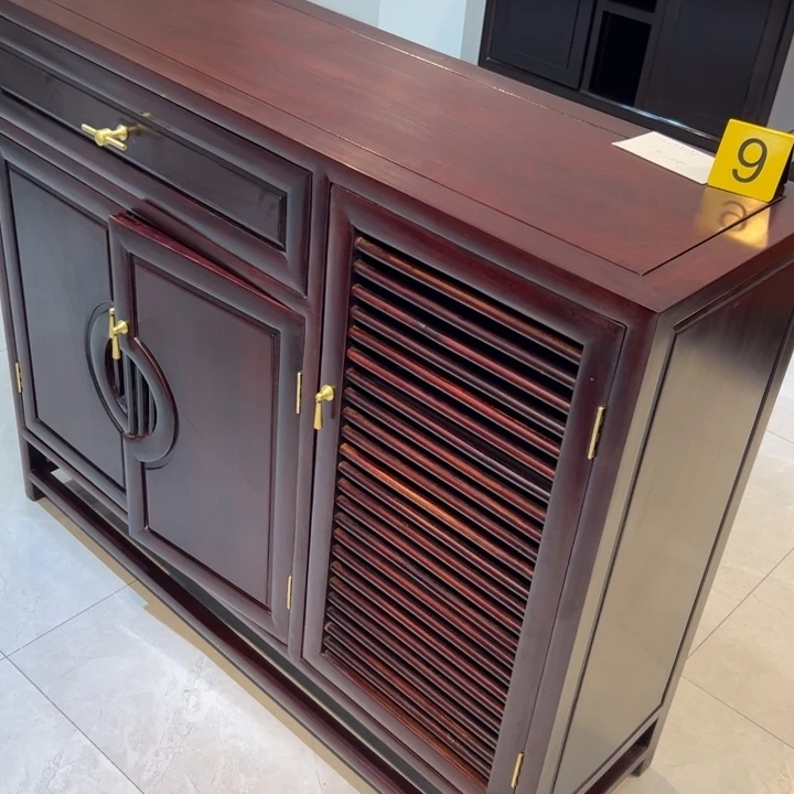 花梨木类家具没****笑酸枝木鞋柜