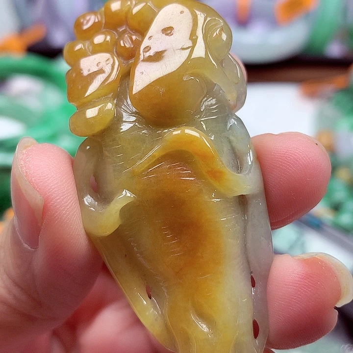 颈饰未镶嵌翡翠翡翠