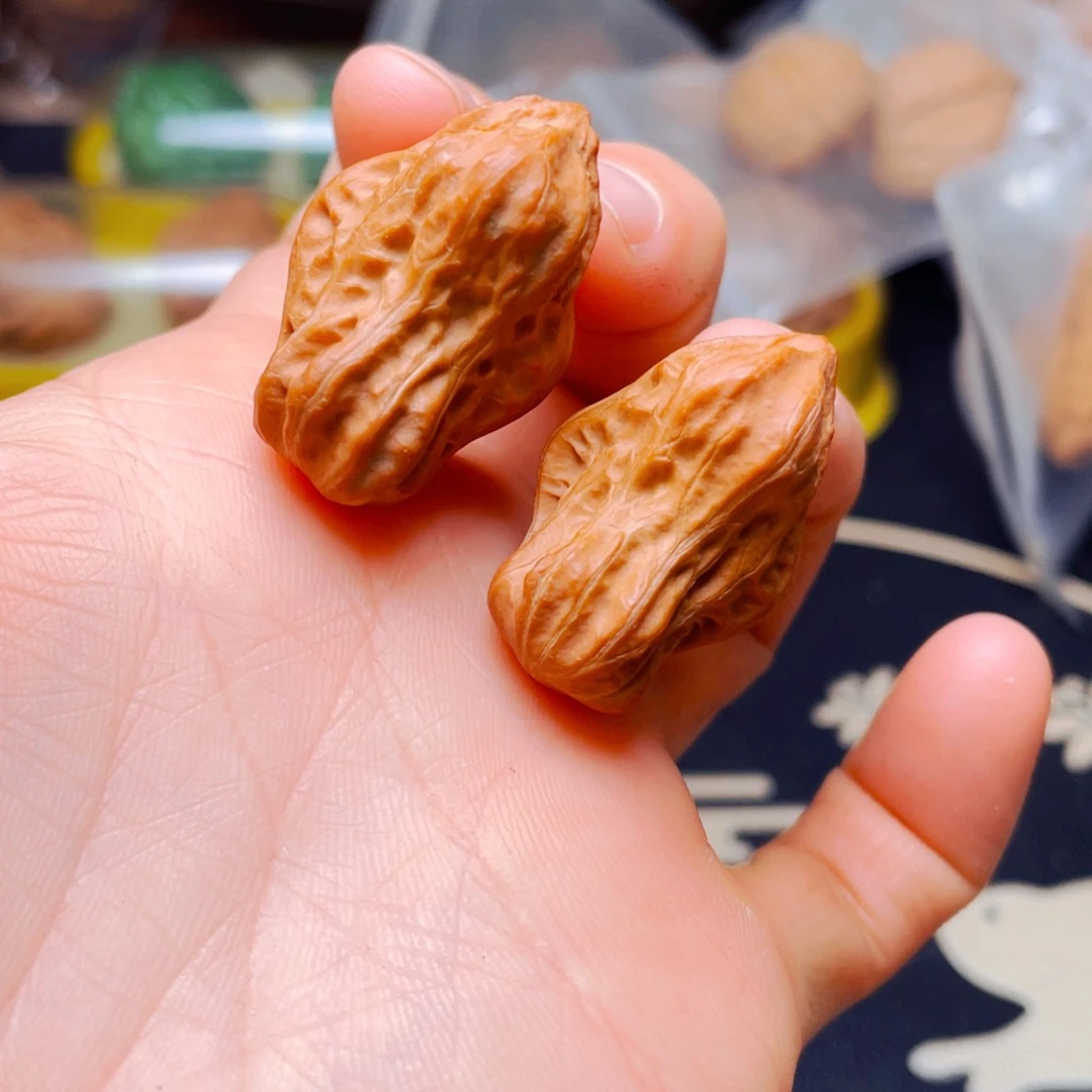 吊坠文玩核桃小鸟一对