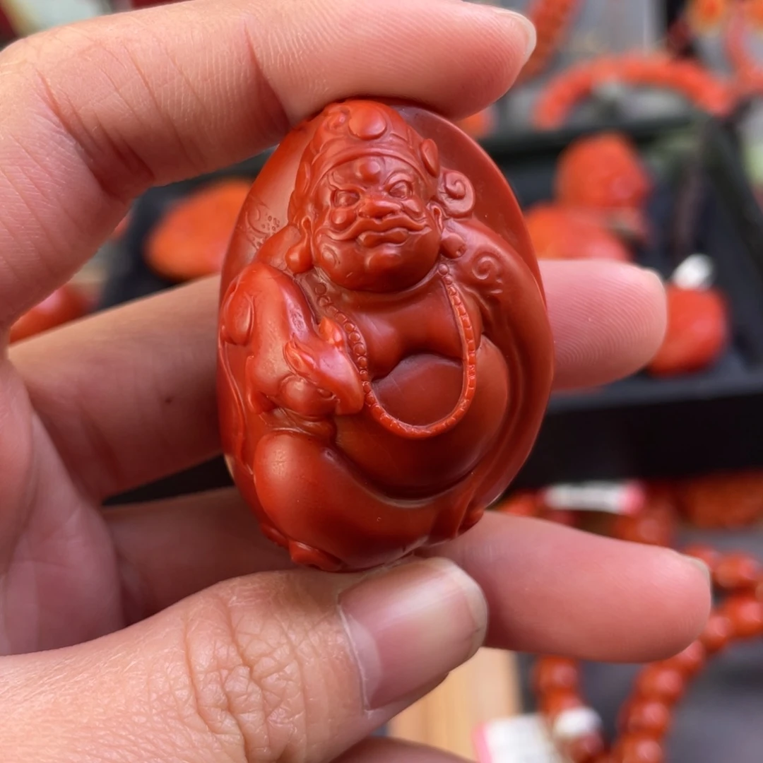 南红玛瑙雕刻未镶嵌梦**唐