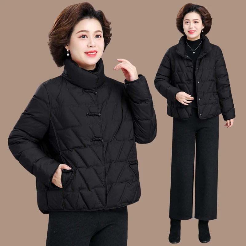 外套棉袄短款袄子冬季加厚加绒冬天女士2025新款秋冬洋气时尚棉衣