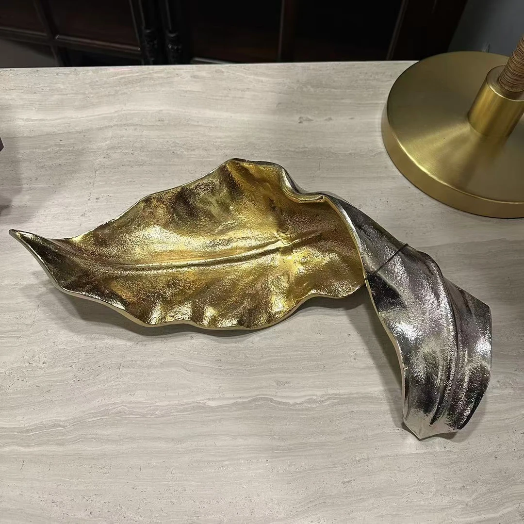 【欧美外单】CNIDDZEN001 异性叶子 装饰摆件