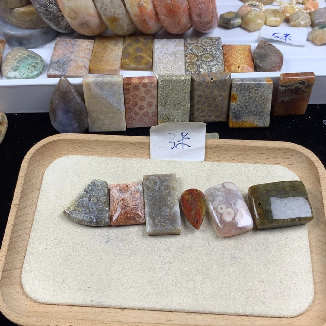 硅化珊瑚（珊瑚玉）无未镶嵌别*界