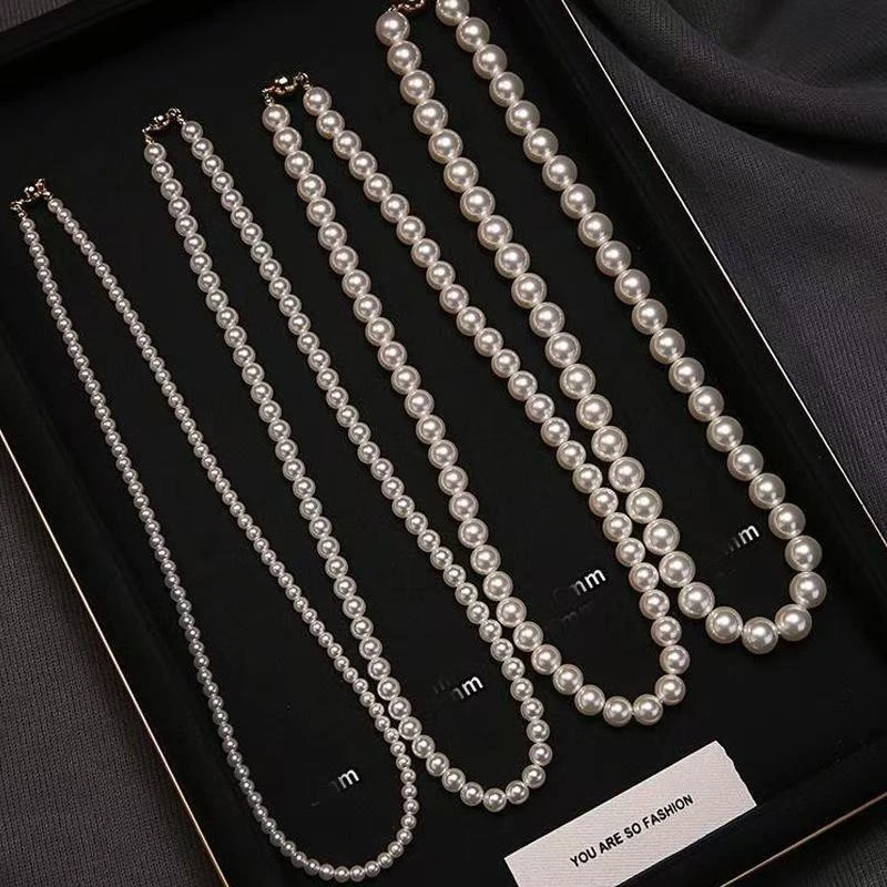 链子925银 珍珠项链5到6点位（按照品质上价格），直播间【一物一拍】