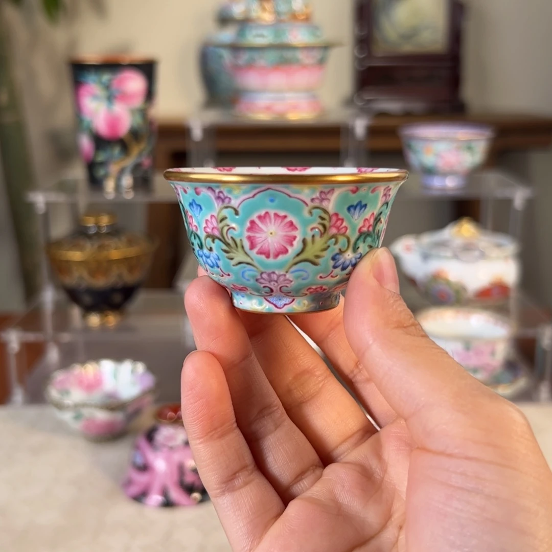 纯手工手绘 高端茶器