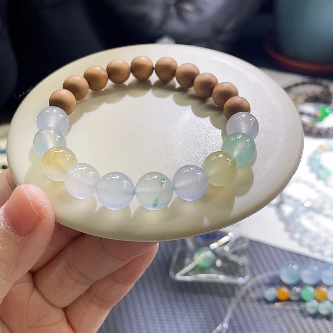 翡翠未镶嵌挂件单圈