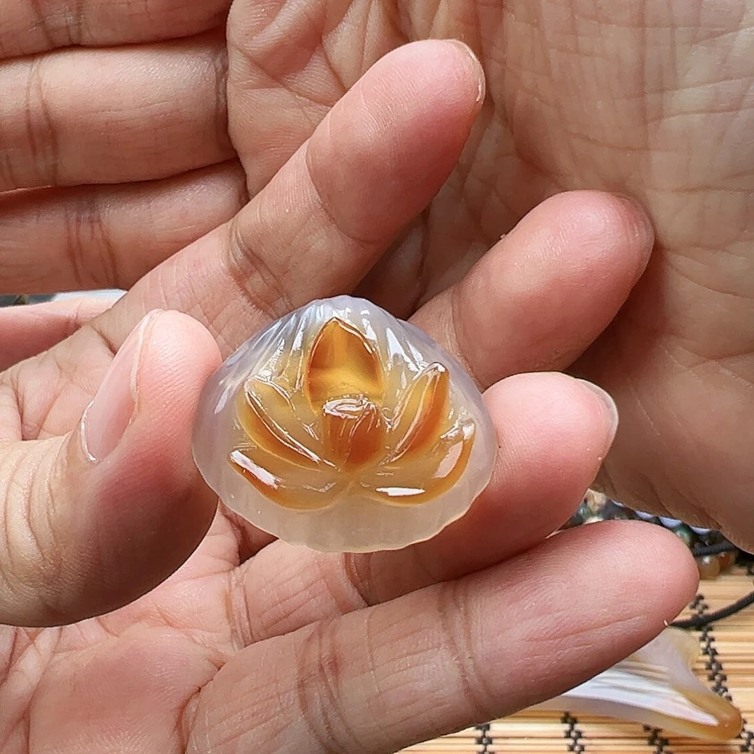 未镶嵌玛瑙/玉髓珠宝半成品