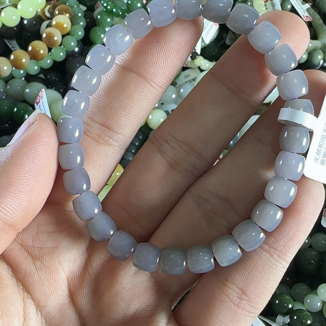 和田玉手链未镶嵌166