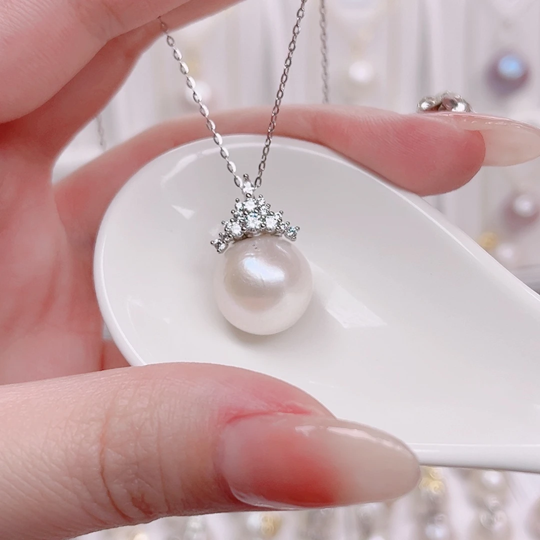 淡水珍珠未镶嵌吊坠(赠链)