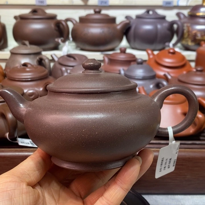 紫砂茶壶微瑕处理260cc