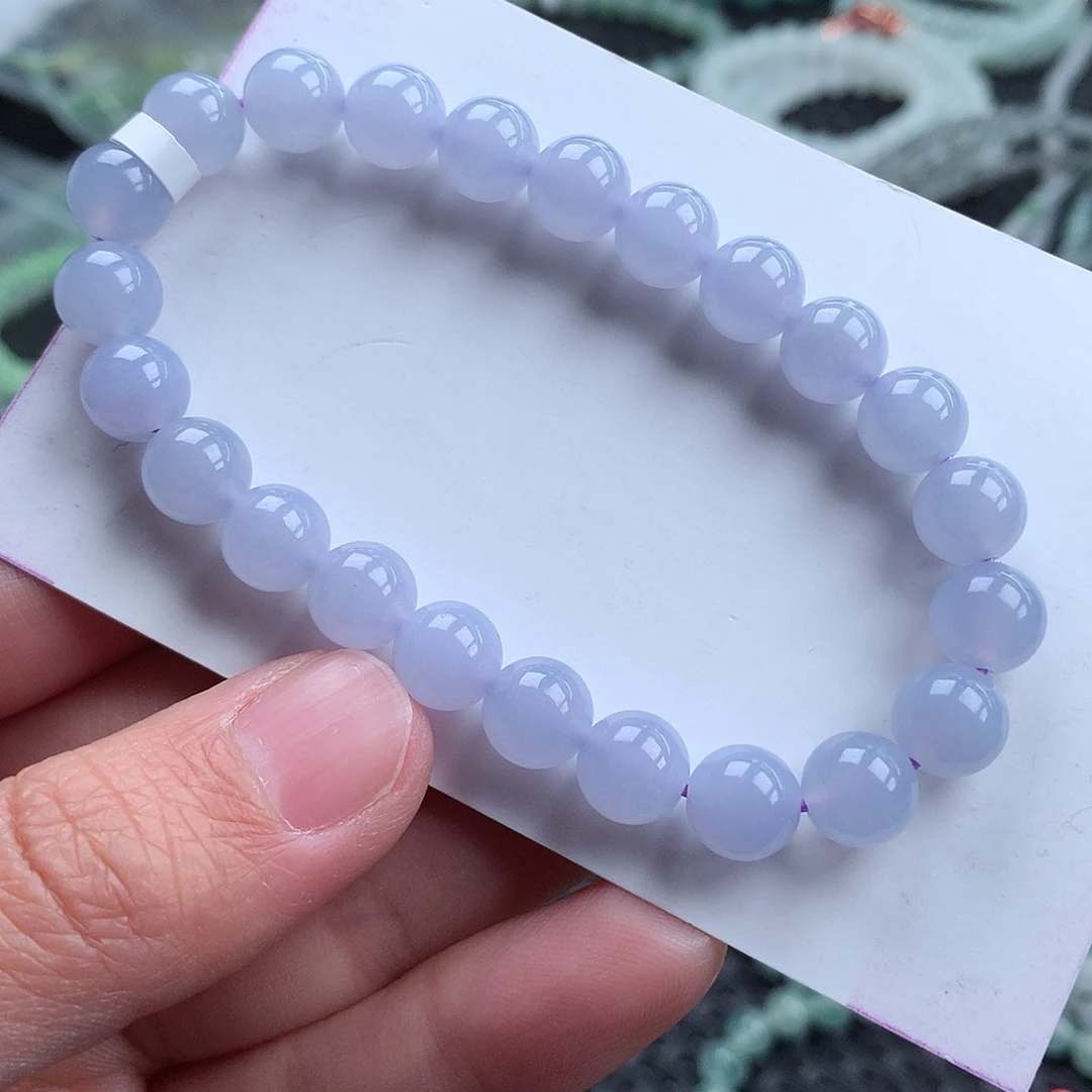 翡翠手链未镶嵌翡翠卡8.1