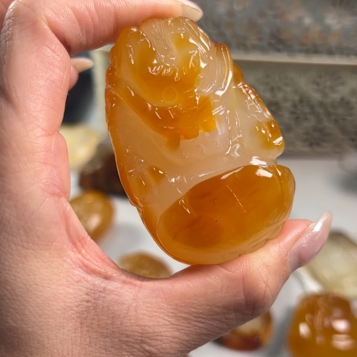 玛瑙/玉髓吊坠(不含链)未镶嵌