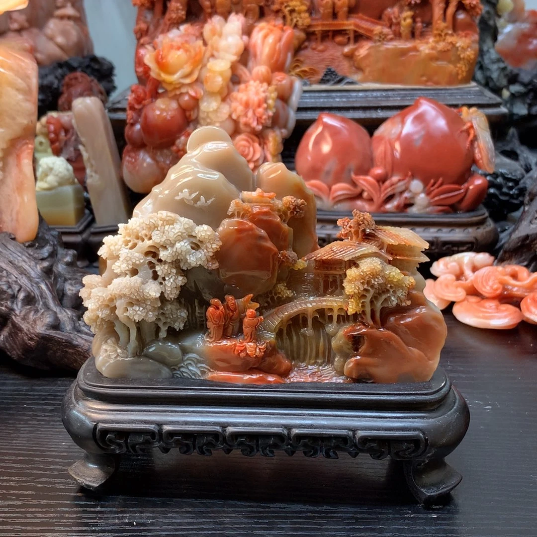 寿山石寿山石摆件