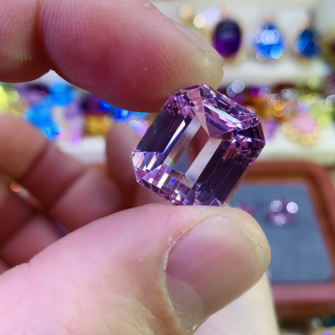 锂辉石裸石未镶嵌霖