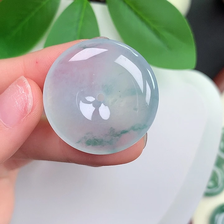 颈饰未镶嵌翡翠112:31.2-5.9mm