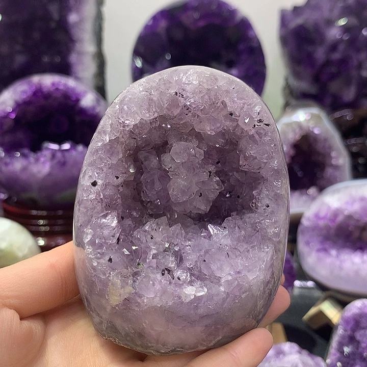 未镶嵌珠宝半成品紫晶