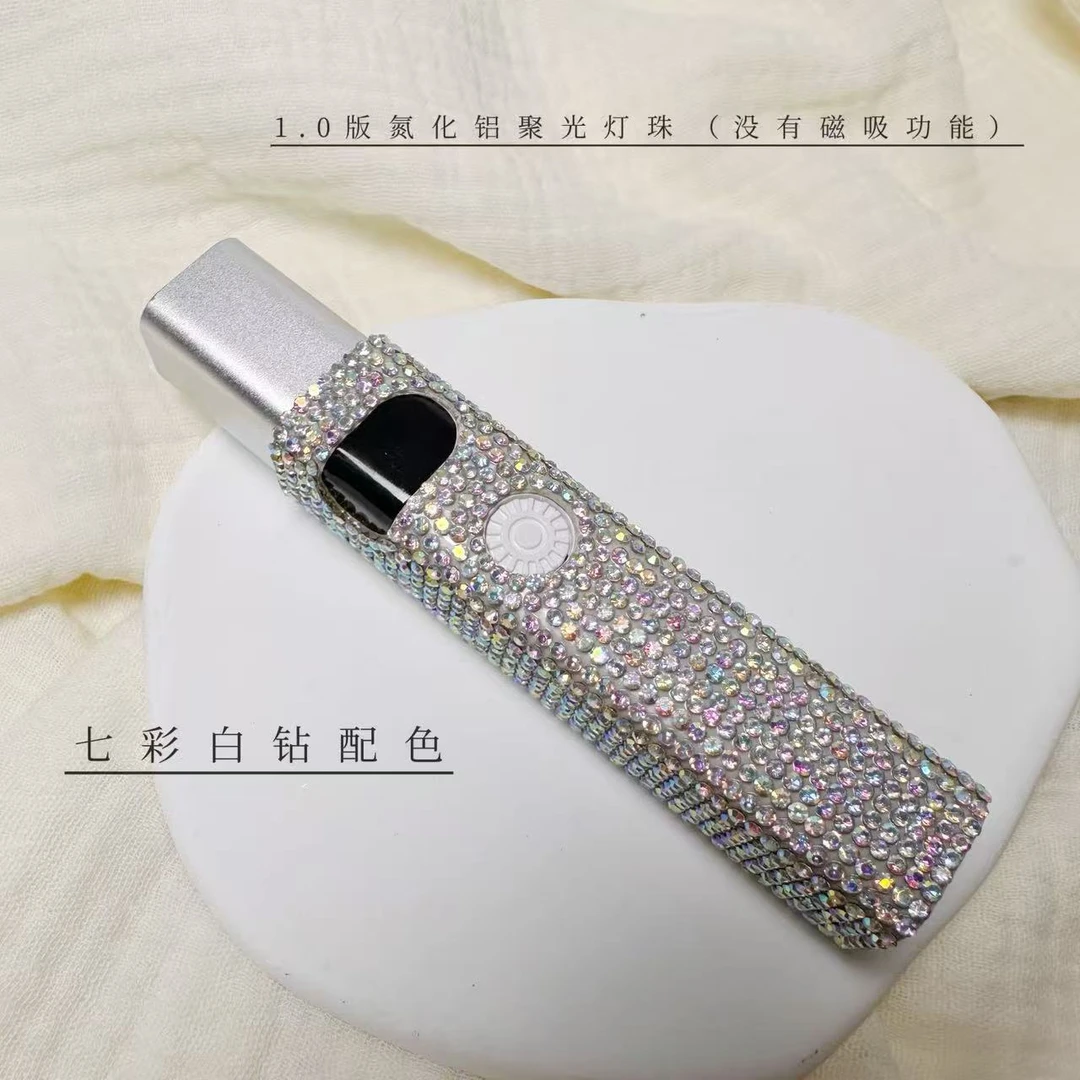 表哥专享聚光蓄电款高端带显示屏带钻美甲一字灯（3w）