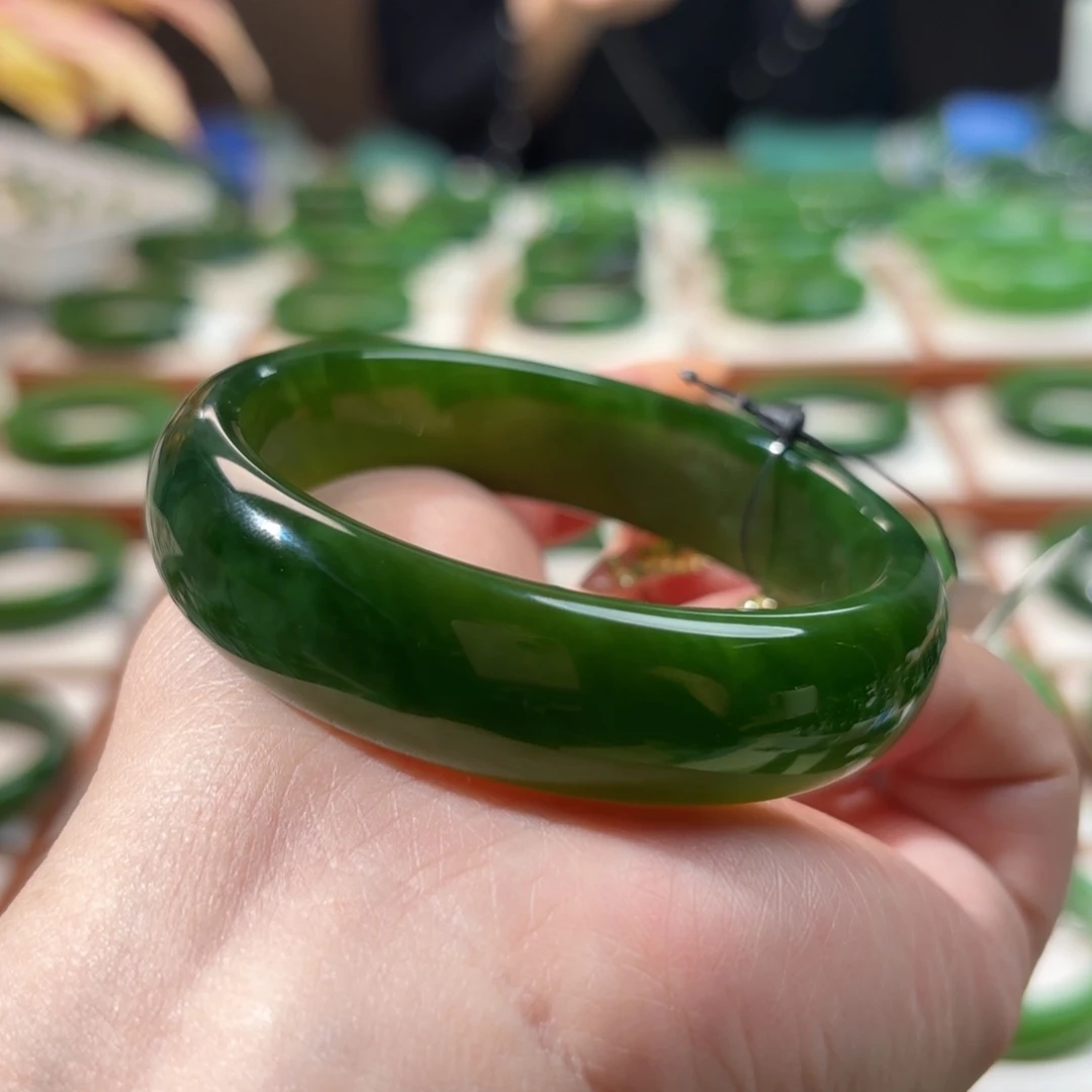 未镶嵌手镯和田玉（碧玉）57