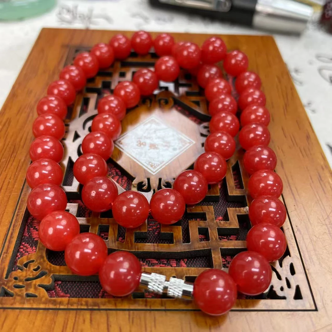 【大喜儿】润红色10m项链-12WQ1532