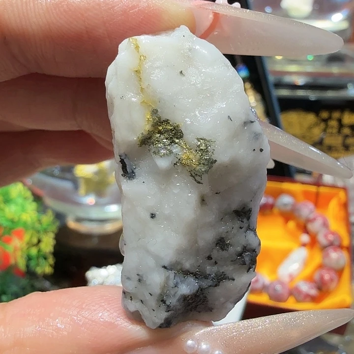 风20.3g聚金阁天然明金矿标