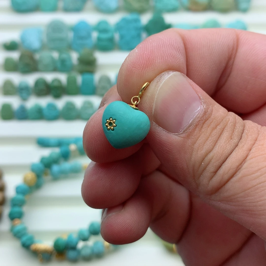 未镶嵌绿松石珠宝奇石柒*