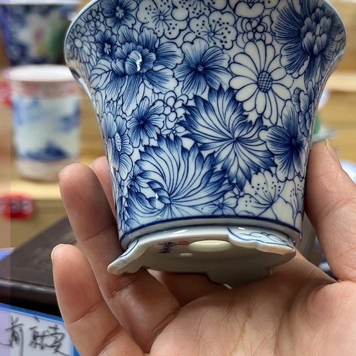 六****器手工手绘陶瓷内口高