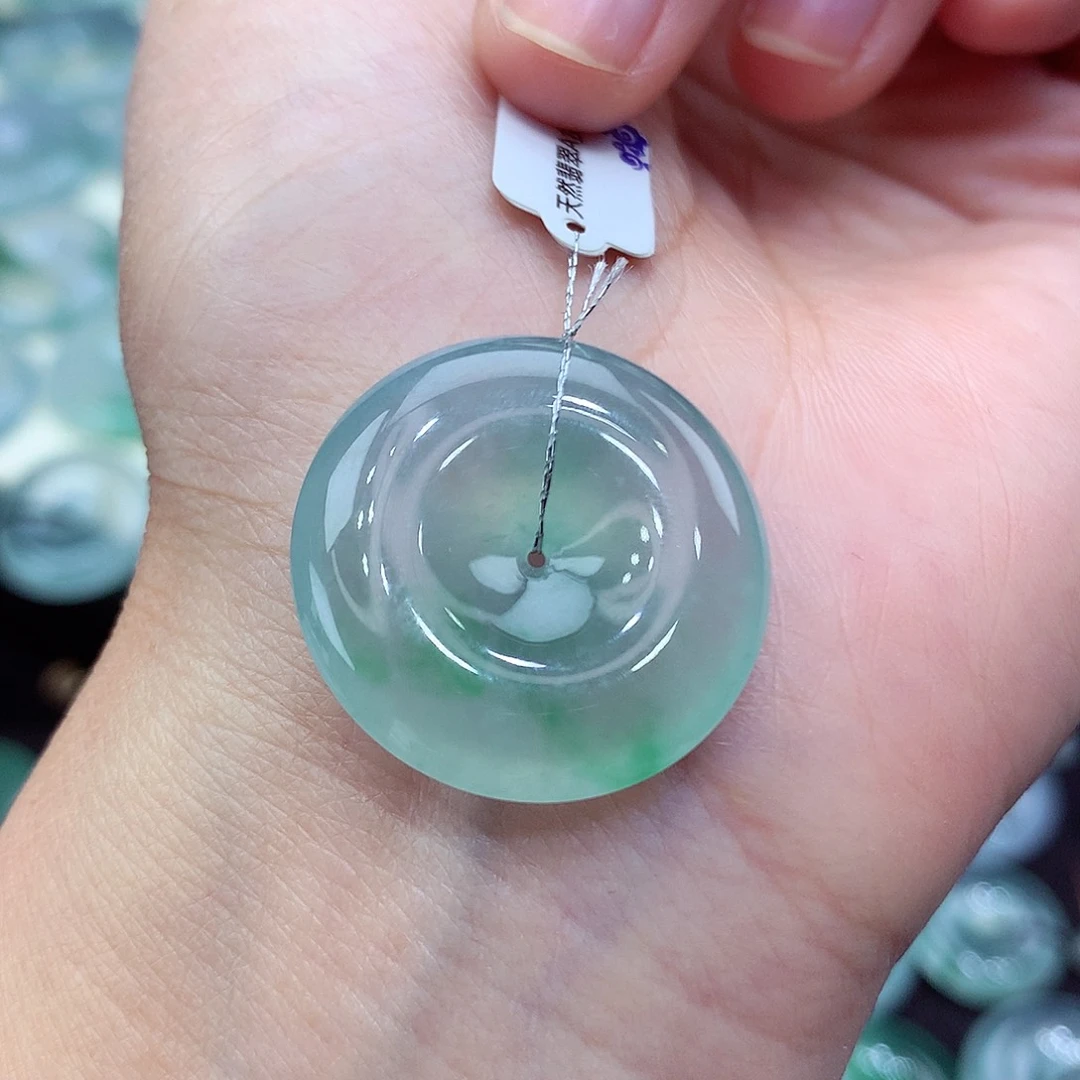 颈饰未镶嵌翡翠编号53-尺寸24/5.3