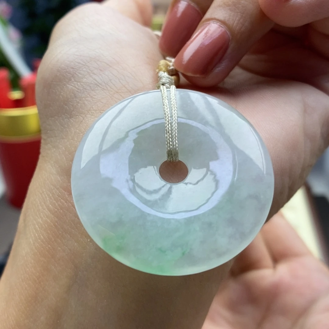 翡翠未镶嵌颈饰吊坠58