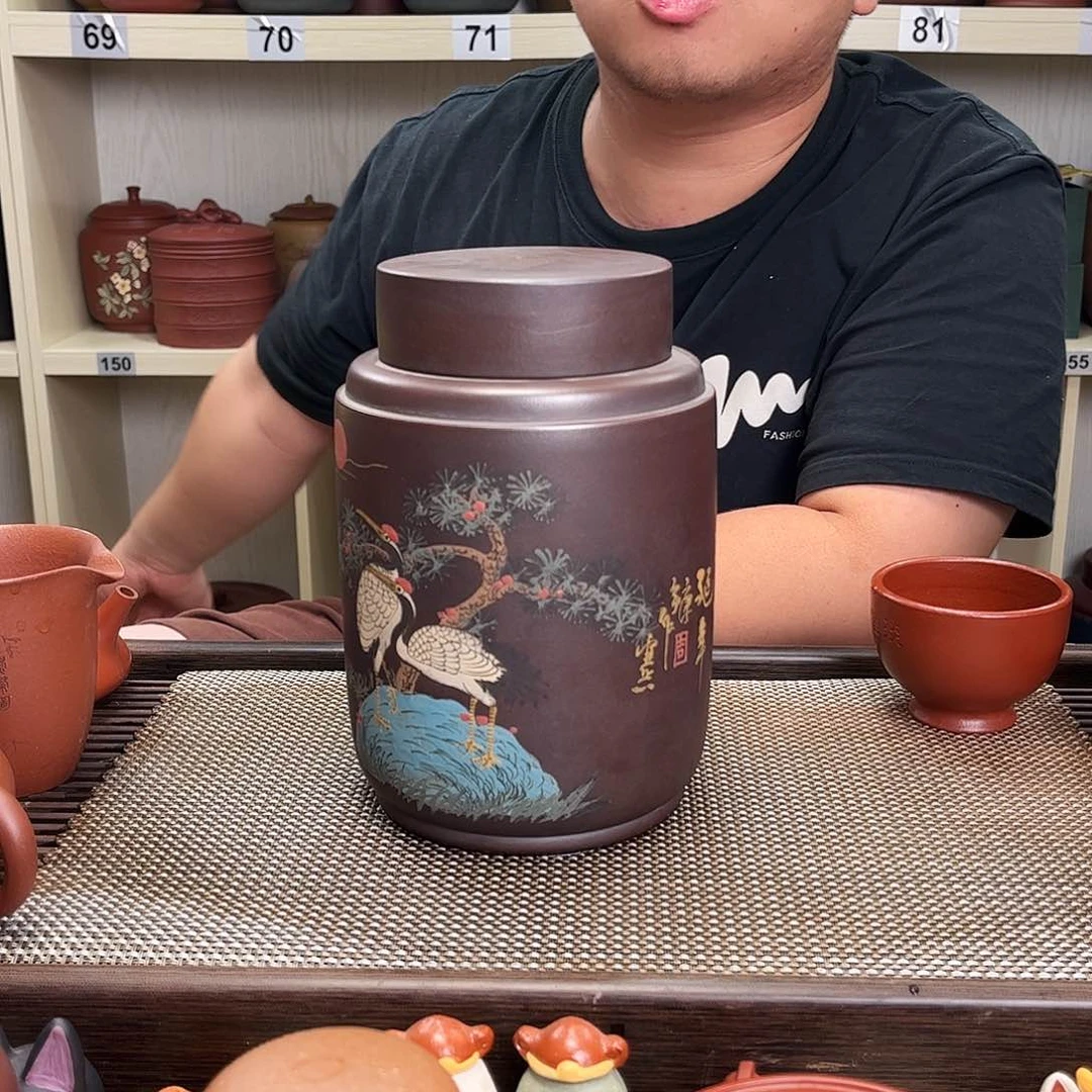 紫砂茶叶罐茶叶罐