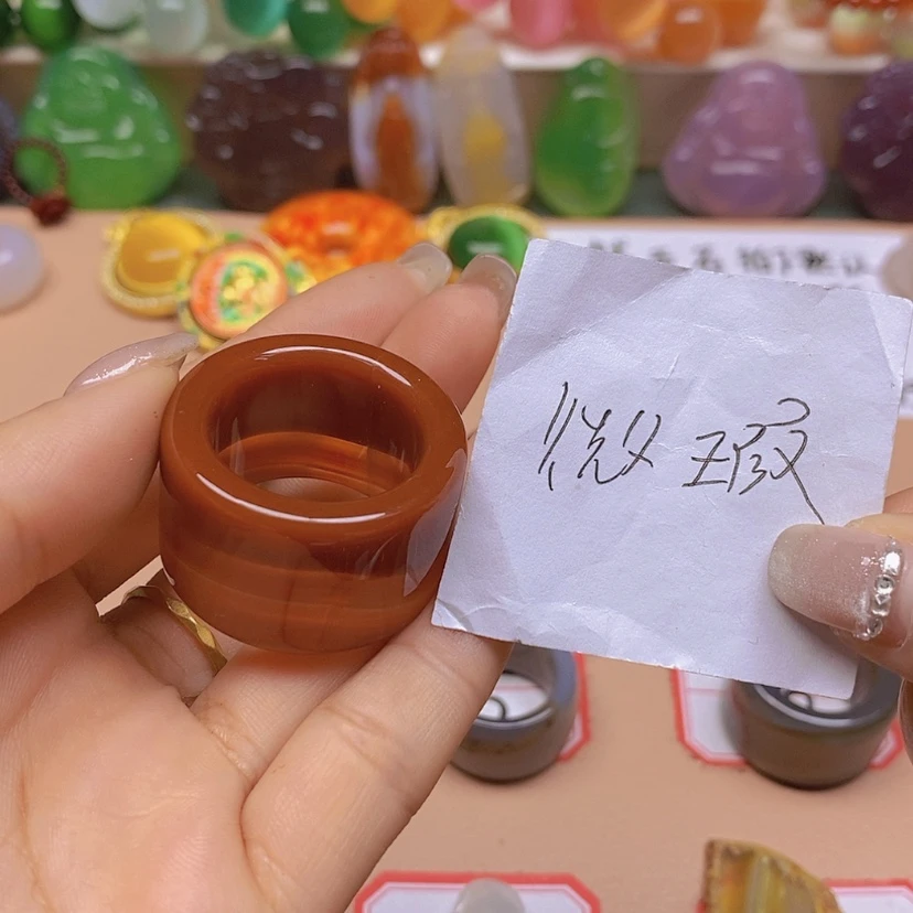 【闪购商品】玛瑙/玉髓颈饰未镶嵌美**霞