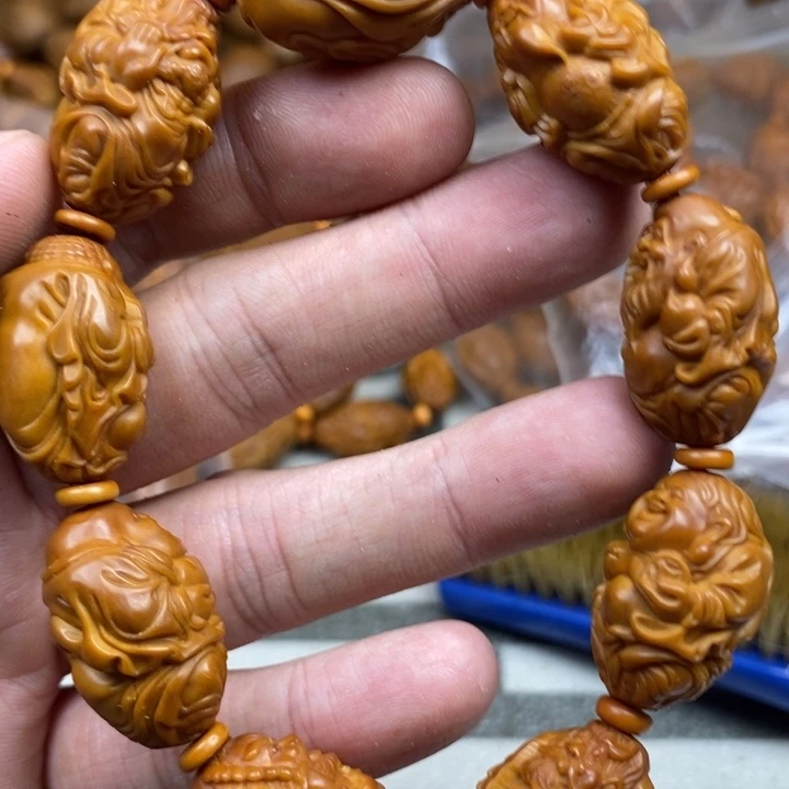 手串/手链橄榄核橄榄核雕工艺手串