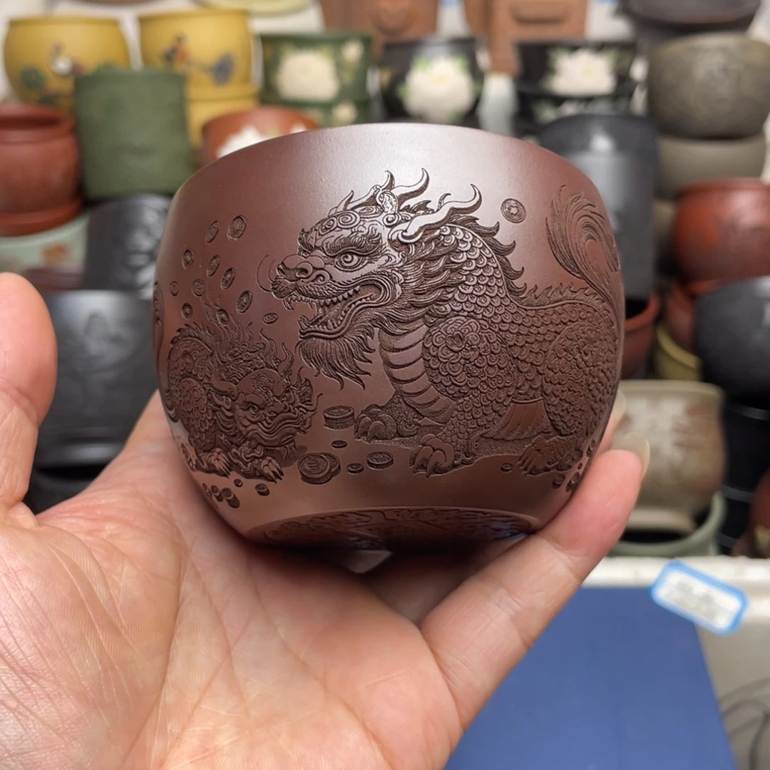 原矿紫砂紫砂主人杯