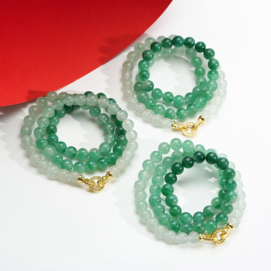 【小北好物】非洲翠项链约7mm+【多样性发一件】QH268X5